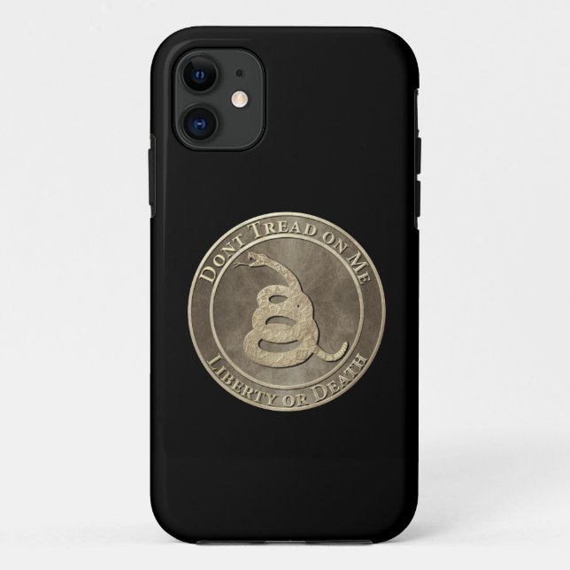 Capa Para iPhone 11 Não pise em mim (Verso)