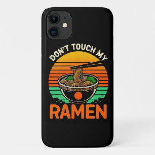 Capa Para iPhone 11 Não Toque Amante de Ramen