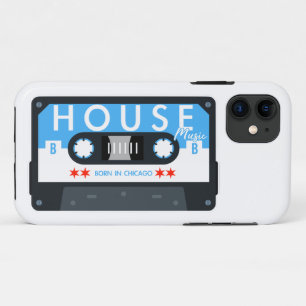 Capa Para iPhone 11 Nascer de Design House Music Cassette em Chicago