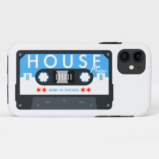 Capa Para iPhone 11 Nascer de Design House Music Cassette em Chicago