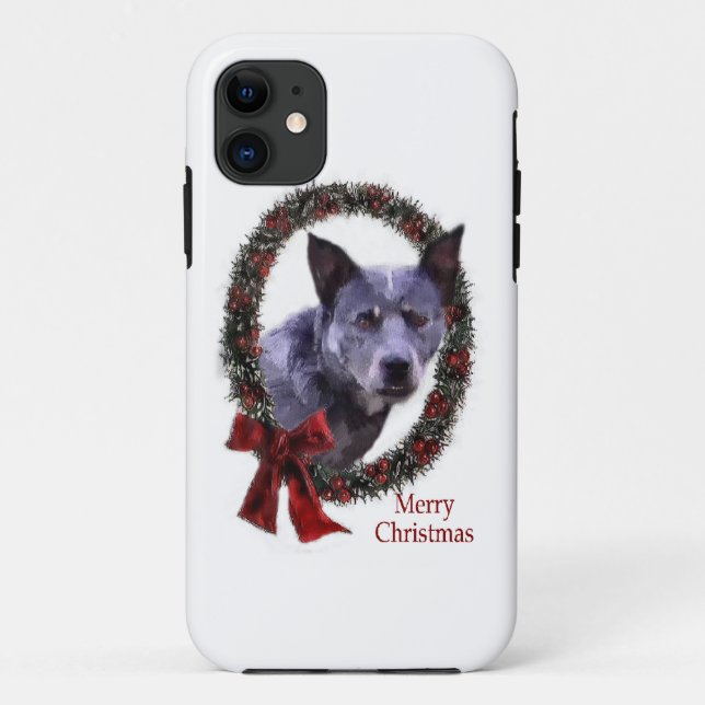 Capa Para iPhone 11 Natal de Cattle na Austrália (Verso)