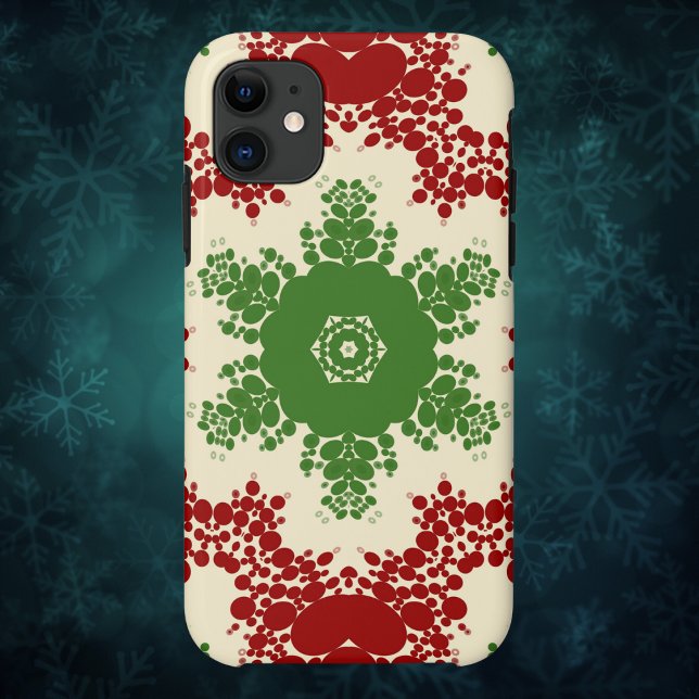 Capa Para iPhone 11 Natal Dot Mandala (Criador carregado)