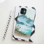 Capa Para iPhone 11 Natureza Moderna Da Aquarela O Vamos Da Aventura C<br><div class="desc">Natureza Moderna Da Aquarela O Vamos Da Aventura Começa</div>