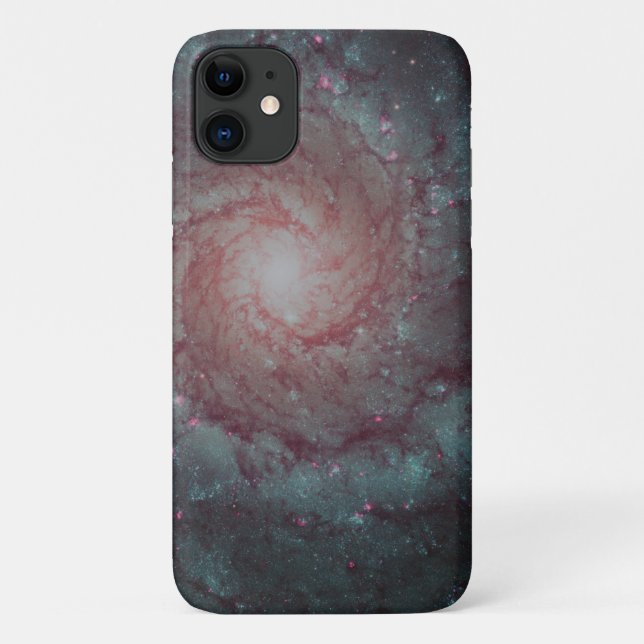Capa Para iPhone 11 Nebulosa da Galáxia Espacial (Verso)