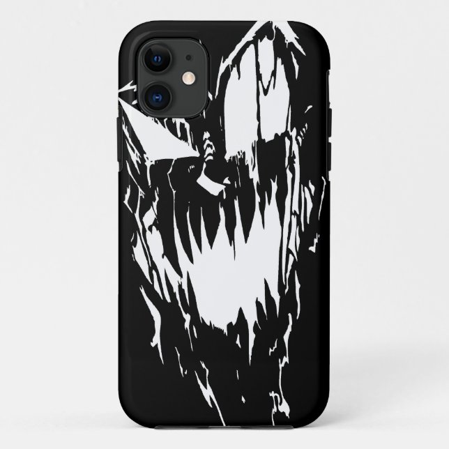 Capa Para iPhone 11 Nenhum sono - lanterna do Dia das Bruxas Jack O - (Verso)