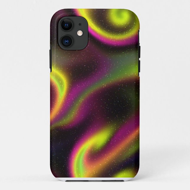 Capa Para iPhone 11 Neon Color Woosh (Verso)