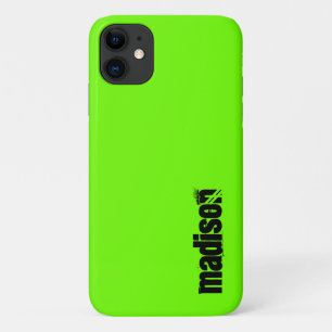 Capa Para iPhone 11 Neon Fluorescente Verde