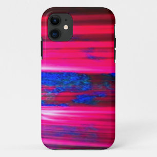 Capa Para iPhone 11 NEON Rosa e Azul Intensos Personalizam TI