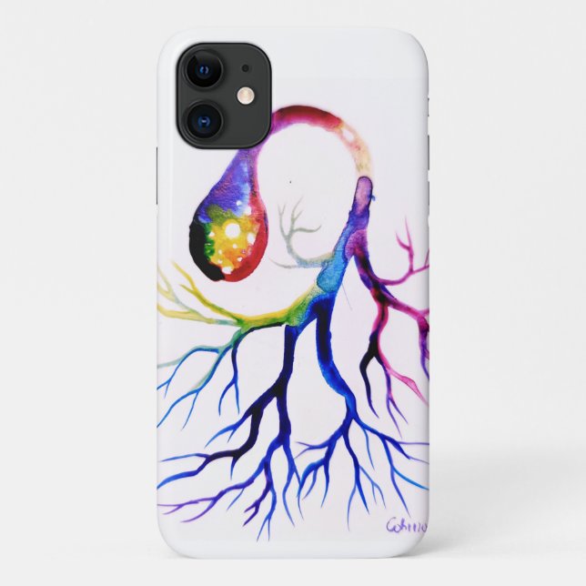 Capa Para iPhone 11 Neurônio unipolar (Verso)