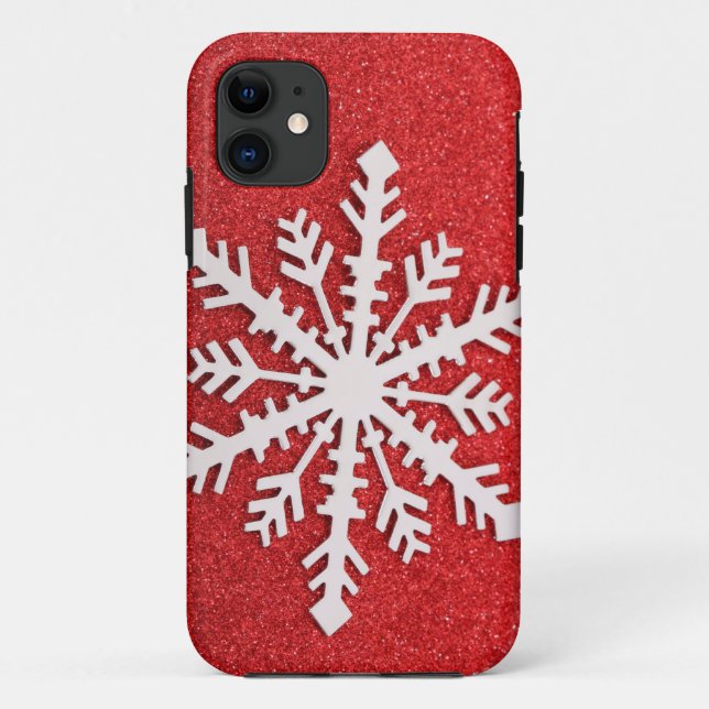 Capa Para iPhone 11 Neve Festiva (Verso)