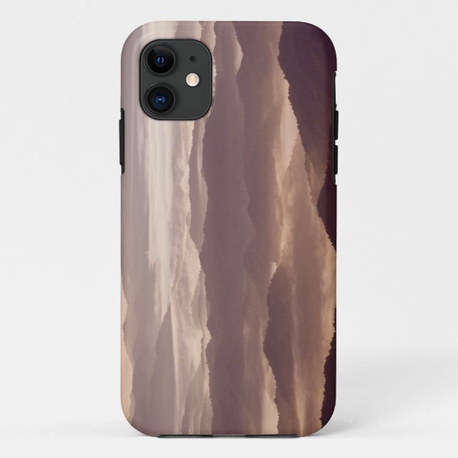 Capa Para iPhone 11 Névoa matinal no sul dos Apalaches (Verso)