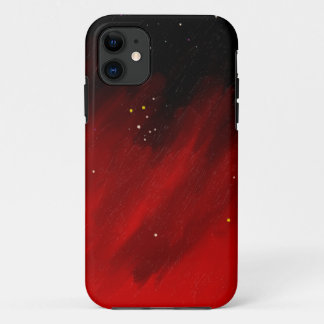 Capa Para iPhone 11 Névoa vermelha do espaço