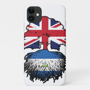 Capa Para iPhone 11 Nicarágua, Nicarágua, Bandeira das Raízes das Árvo