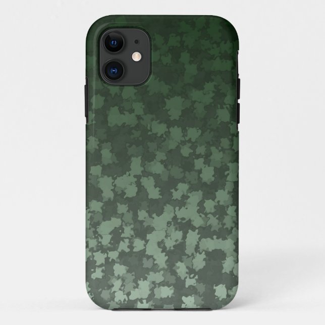 Capa Para iPhone 11 Night Green deixa Camo (Verso)
