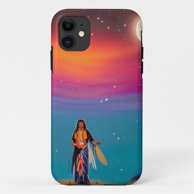 Capa Para iPhone 11 Night Sky (Verso)