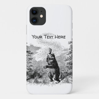 Capa Para iPhone 11 Nimrod - Urso e Abelhas
