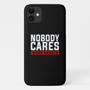 Capa Para iPhone 11 Ninguém se importa de trabalhar mais