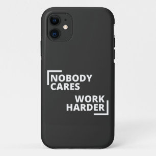 Capa Para iPhone 11 Ninguém se importa de trabalhar mais