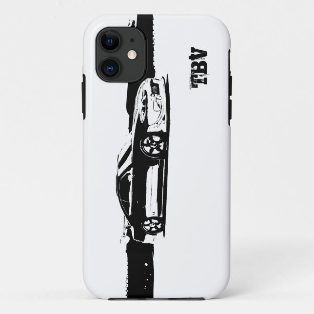 Capa Para iPhone 11 Nissan personalizado Silvia (Verso)