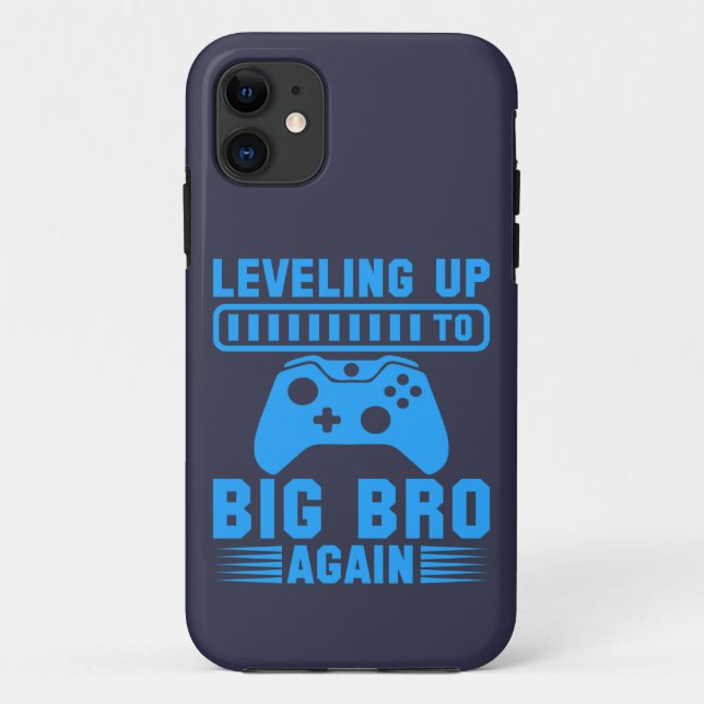 Capa Para iPhone 11 Nivelando Para O Big Bro Novamente (Verso)