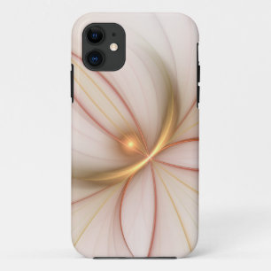 Capa Para iPhone 11 Nobre Arte Fractal De Cobre E Dourada Abstrato mod