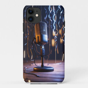 Capa Para iPhone 11 Noir Nights: The DJ Scene