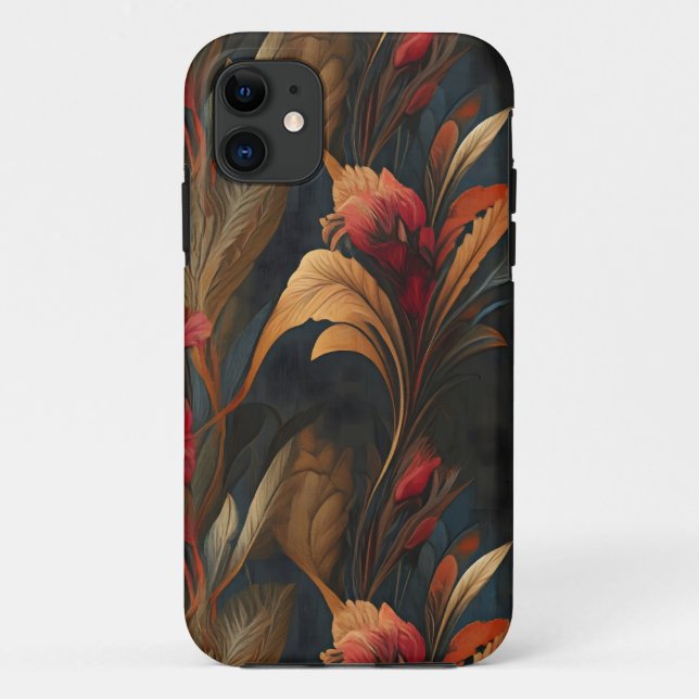Capa Para iPhone 11 Noites de outono (Verso)