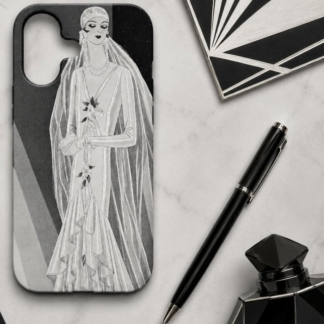 Capa Para iPhone 11 Noiva Flapper (Criador carregado)