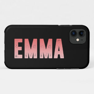 Capa Para iPhone 11 Nome da Emma
