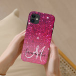 Capa Para iPhone 11 Nome das Sparkles Vermelhos e Rosa Modernos<br><div class="desc">Apresentando nosso produto sensacional: moderno Red & Pink Glitter Sparkles! Adicione um toque de glamour e pizzazz à sua vida com esses brilhos brilhantes mesmeriserantes, projetados para cativar e encanar todos os que os olham. Quer você queira adorar seus pertences pessoais, criar artesanatos espantosos, ou adicionar um toque de brilho...</div>