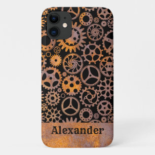 Capa Para iPhone 11 Nome Personalizado das Ursinhas Rusty Steampunk