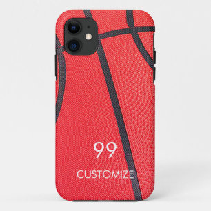 Capa Para iPhone 11 Nome Personalizado E Basquete De Número