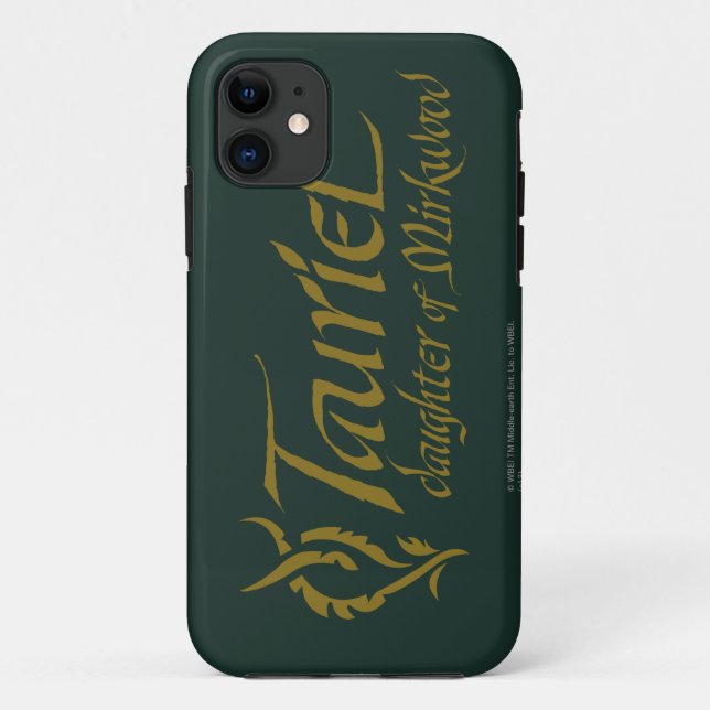 Capa Para iPhone 11 Nome TAURIEL™ (Verso)
