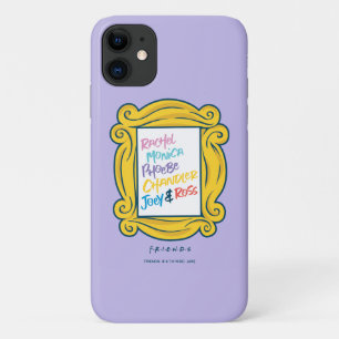 Capa Para iPhone 11 Nomes AMIGOS™ em Peephole