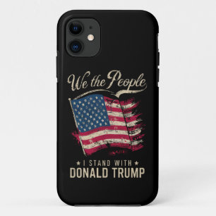 Capa Para iPhone 11 Nós, o Povo, Apoio Donald Trump Vintage