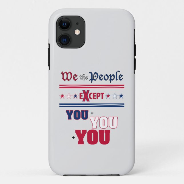Capa Para iPhone 11 Nós somos as Pessoas (Verso)