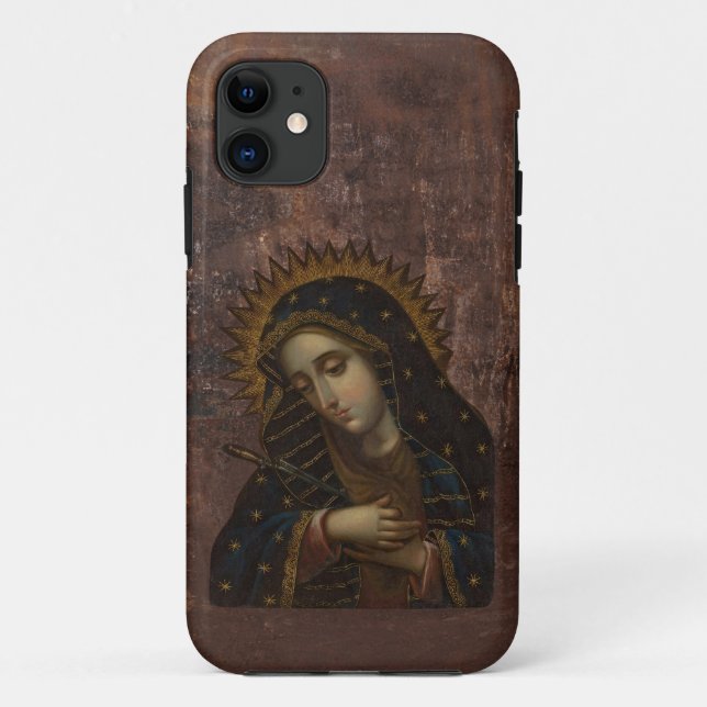 Capa Para iPhone 11 Nossa Senhora das Tristezas (Verso)