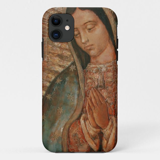 Capa Para iPhone 11 Nossa Senhora de Guadalupe (Verso)