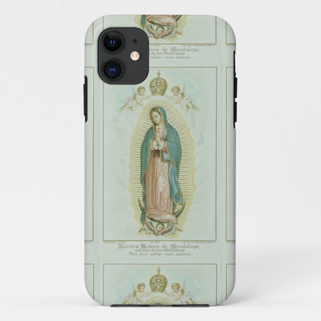 Capa Para iPhone 11 Nossa senhora Guadalupe (Verso)