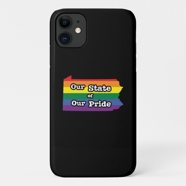 Capa Para iPhone 11 Nosso Estado de Orgulho| Pensilvânia (Verso)