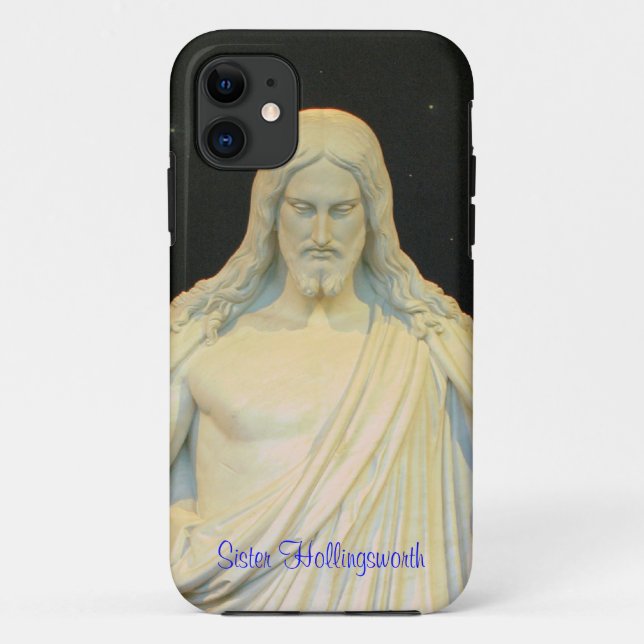 Capa Para iPhone 11 Nosso senhor Jesus Cristo LDS (Verso)