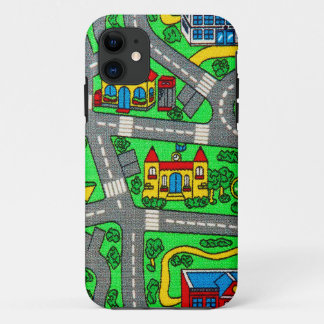 Capa Para iPhone 11 Nostalgia da estrada do tapete de via, nostalgia d