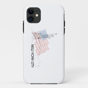Capa Para iPhone 11 Nova Iorque - Estátua da Liberdade dos EUA
