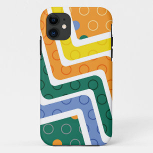 Capa Para iPhone 11 Números Geométricos 3