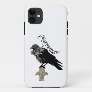 Capa Para iPhone 11 Nunca mais Raven