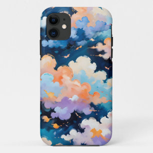 Capa Para iPhone 11 Nuvens em Movimento