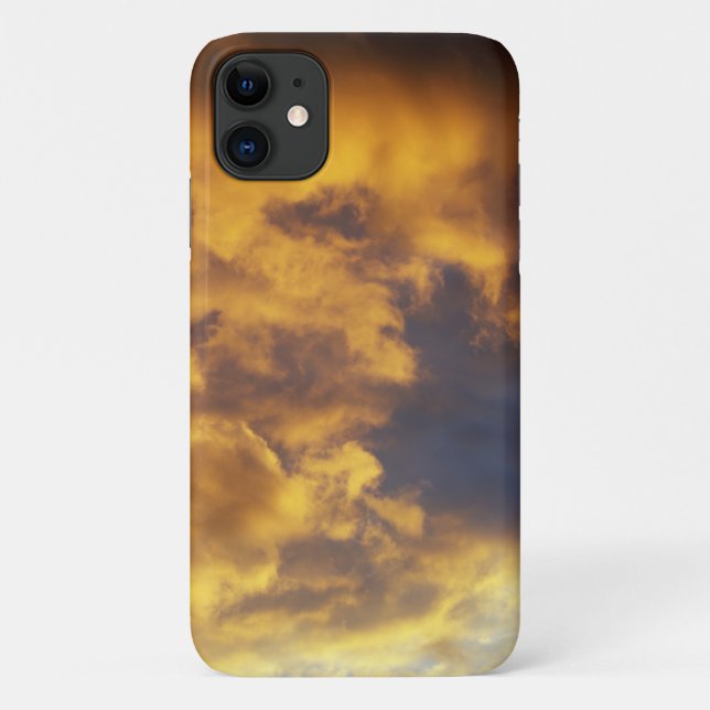 Capa Para iPhone 11 Nuvens solares (Verso)