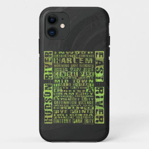 Capa Para iPhone 11 NYC Neighborods Green