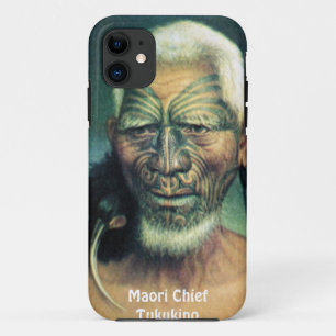 Capa Para iPhone 11 NZ Nova Zelândia Maori Chieftain Art iPhone 5 Case