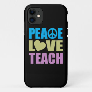 Capa Para iPhone 11 O amor da paz ensina